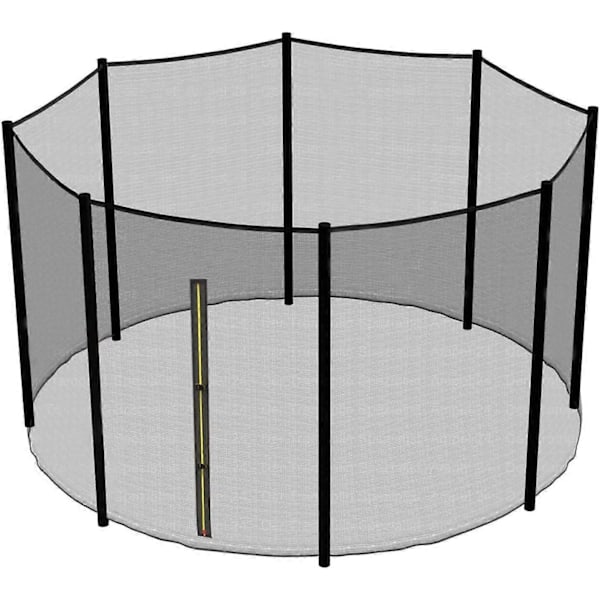 6ft 8ft 10ft 12ft 13ft 14ft Premium Ersättningsskyddsnät (Endast Nät, Stolpar Ingår Ej) | 4mmx4mm UV-resistent 6FT 183cm  6 Poles