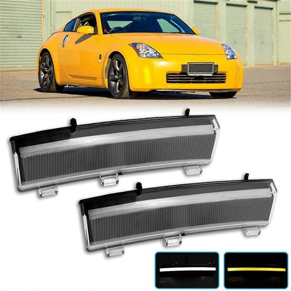 Bil kjørelysmontering LED blinklys for 350Z 2006-2009