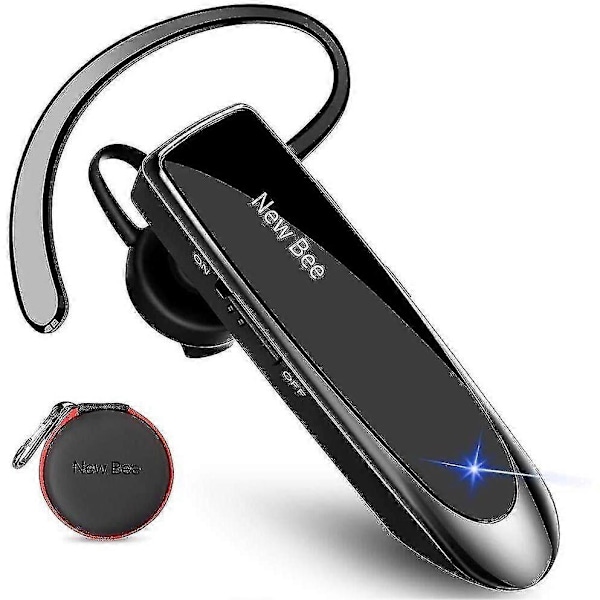 Hodetelefoner Bluetooth Headset V5.0 Håndsfritt Bluetooth Ørepropp Med 24 timers taletid og mer enn 60 dager