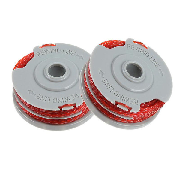 2 X Strimmer Trimmer Spool & Line För Flymo Contour 500 Power Plus 500 & 500xt