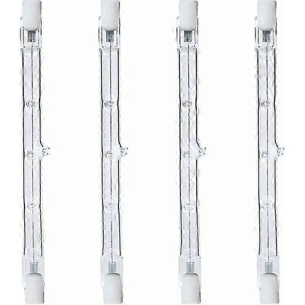 1500W Halogen J254 R7s Glödlampor 4-Pack för Högintensiv Belysning