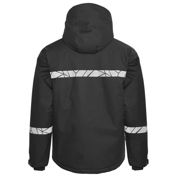 [KK]Projob Herre Progression Advarsel Polstret Softshelljakke M Blå Sort Black M