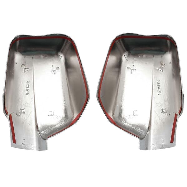 Chrome ABS Sidespejlskapper til Nissan X-Trail T30 2002-2010 Biltilbehør Silver