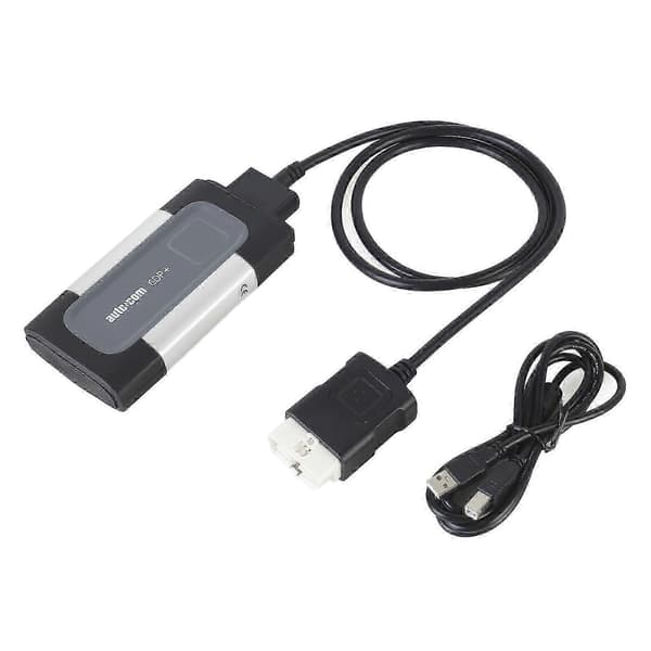 Autocom CDP+ Pro Bluetooth OBD2 Diagnostisk Værktøj med TCS & Bilkabler (Sort) Black
