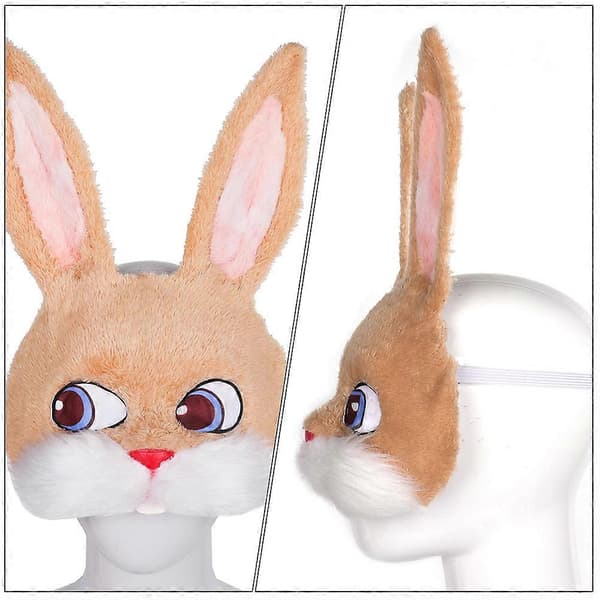 [KK] Easter Bunny Mask Compatible with Party Costumes 2 pcs. Easter Masquerade Use