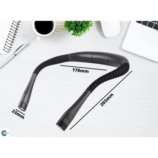 Læselampe - AUDBURN - Halslæselampe - 3 farver - USB genopladelig - LED
