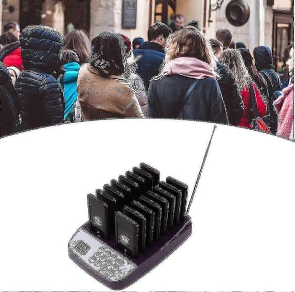 16-enhets personsökarsystem för restaurangkunder 2025