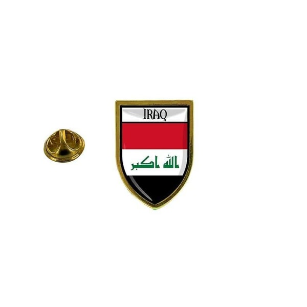 furu furu furumärke furu pin-apos;s souvenir stad flagga landsvapen irak irak irak