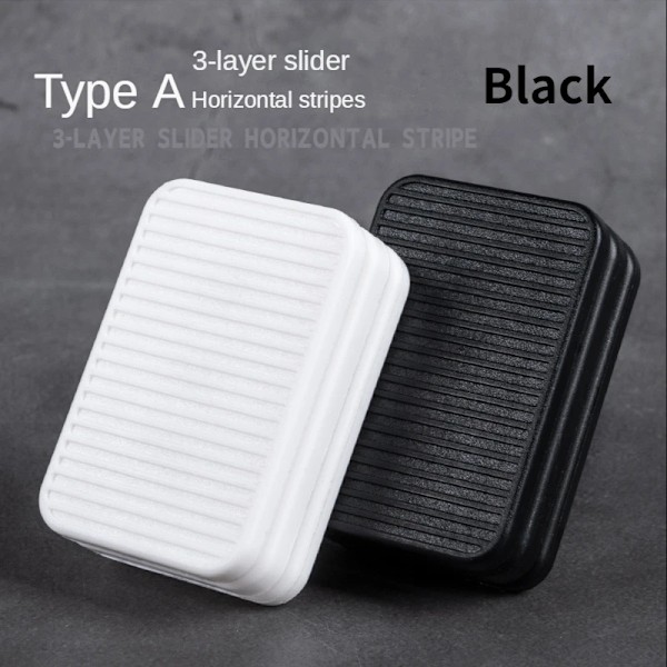 Push Pa Pa Coin EDC Fidget Square Block Magnetiska Sliders Push Clickers Haptisk Stressavlastning Vuxna Skrivbordsleksak för Vuxna Barn