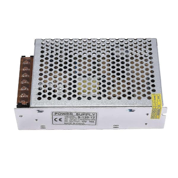 AC-DC strømforsyning til CCTV 12V 10A 120W switching-konverter
