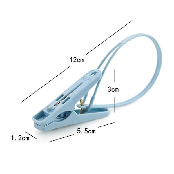 12-pak Plast Tøjpinde Tøjstativ Vindtæt Tøj Hængeklips Anti-Slip Tøjpinde Tørring Tøjpinde med Robust Stål Fjeder[C]