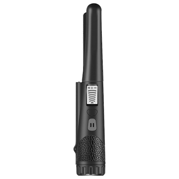 Metalldetektor Pinpointer för Barn & Vuxna med LCD-Display Handhållen Pin Pointer Stav Sökare Sond Black