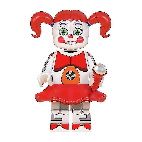 Five Nights At Freddy's Byggeklodssæt med 8 Tegnefilm Actionfigurer Samleobjekter [kk] WM2022