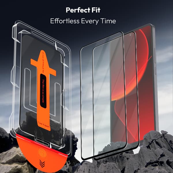 [KK]2-Pack Xiaomi 13T Pro Screen Protector & 1-Pack Lens Protector - Tempered Glass | [Automatic Installation] - Bubble-Free