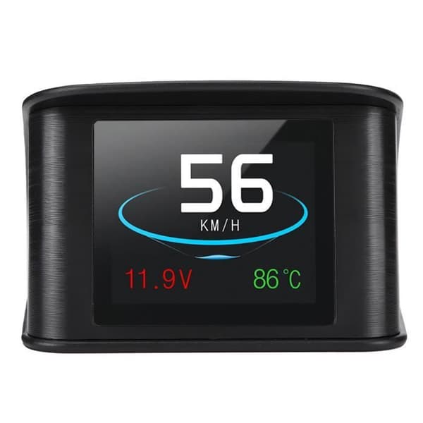 Bil HUD Head-Up Display OBD2 P10 Hastighetsvarsel