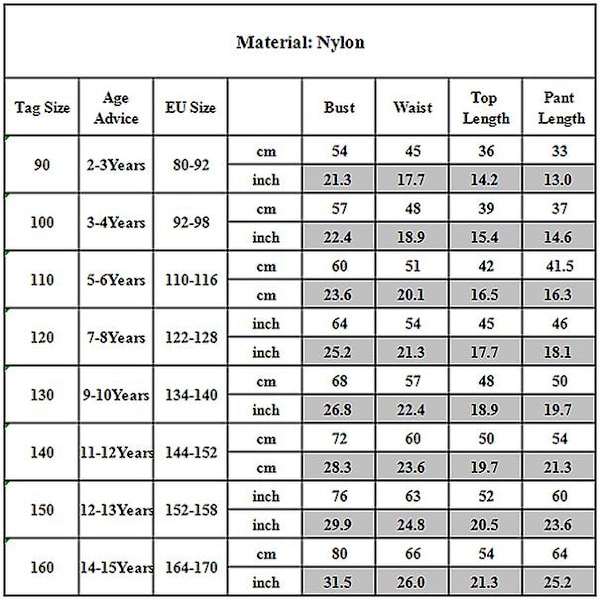 2-15 år flicka islamisk muslimsk baddräkt Burkini Main Black Main Black 14-15 Years