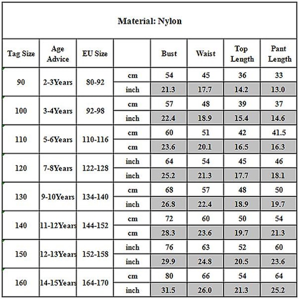 2-15 år flicka islamisk muslimsk baddräkt Burkini Main Gray Main Gray 2-3 Years