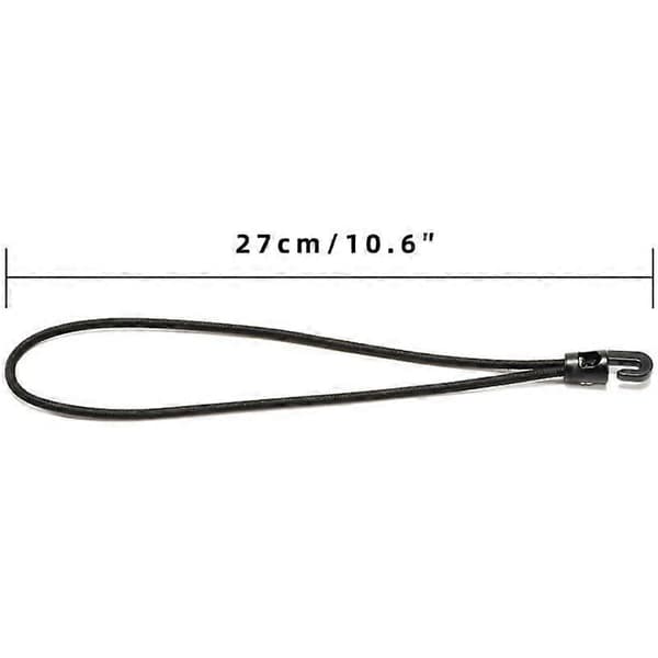 [KK] Rubber Straps with Hooks, 50-pack, High-Quality Rubber Straps with Hooks for Pool Covers