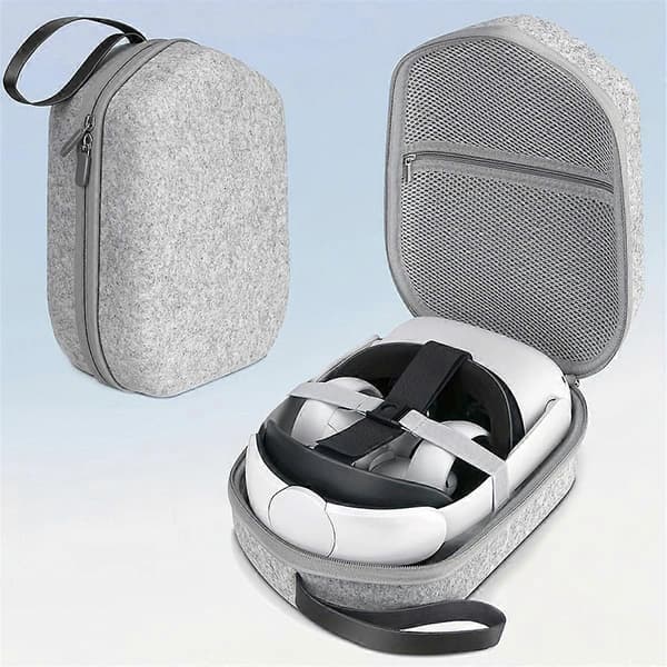 Hårt bärfodral för Oculus Quest 2 Basic/Elite VR-spelheadset och tillbehör till Touch Controller One Size