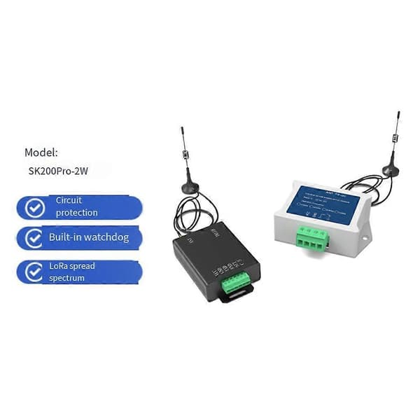 MESH-netværk UART-interface 2W langdistance enkeltkanals switchkontrol trådløst modul SK200