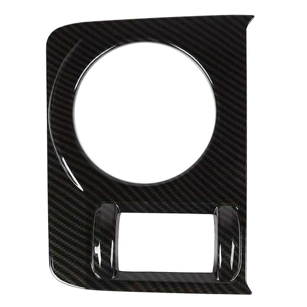 Central 4WD Vandkopholder Panel Trim Dekorationsdæksel til 4Runner 2010+ carbon fiber pattern