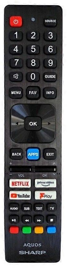 [KK]New SHW/RMC/0140N Remote Control Compatible with Sharp Aquos TV 42EE4E 50EN2EA