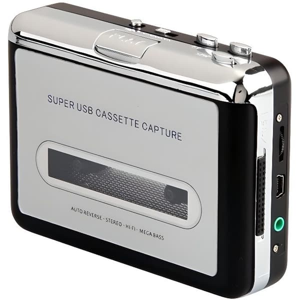 Marchelec USB Kassetteafspiller/MP3-konverter - Sølv