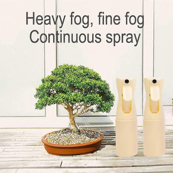 2 sprayflasker - 200ml - Lys gul