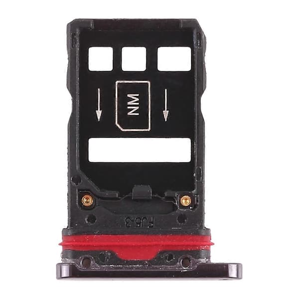 2 x SIM-korttikelkka Huawei Mate 20 Prolle Black