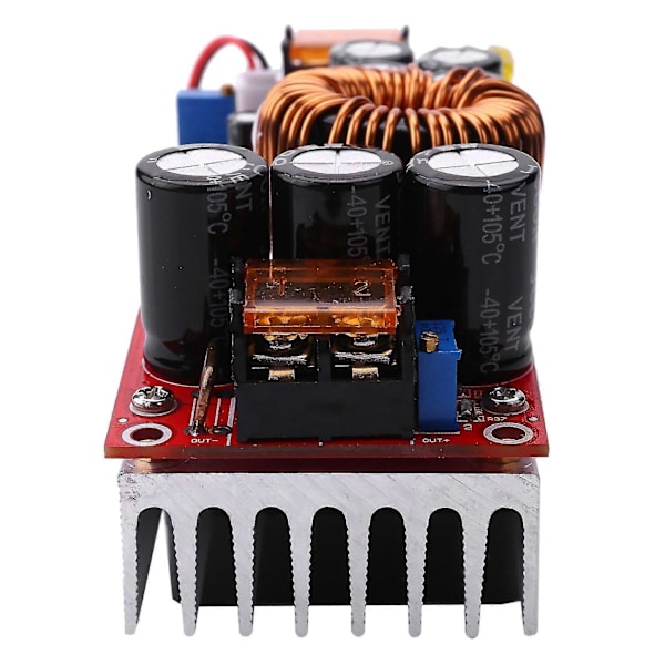 1800W 40A DC-DC DC Konstant Spänning Konstant Ström Boost Converter Ökar 10-60V Med Fläkt för 12-90-Yvan red