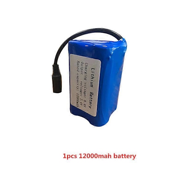 7.4V 12000mAh Batteri/Fjernkontroll/Beholder/Propell/Motor for D116 D16B D16 Fjernstyrt Fiskeagnbåt Reservedeler D16B 1 12000mah battery