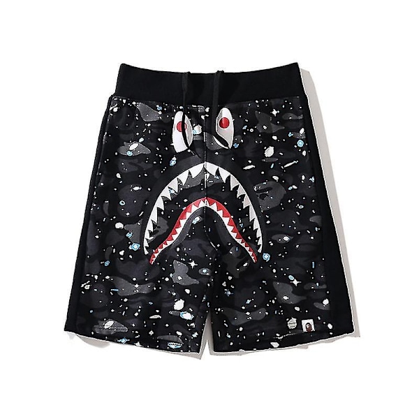 Bape Men's Shark Shorts Y - Perfect Black black M(165-170CM)