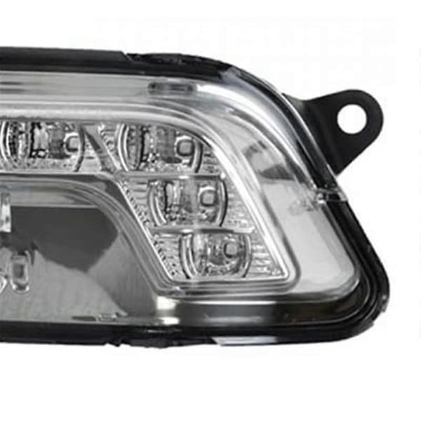 LED DRL Kørelys Nedre Kofangergitter til W212 E300 E350 E500 2009-2013 Left As Shown