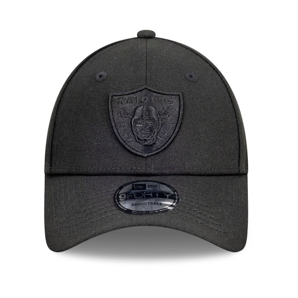 New Era 9Forty Snapback Cap - HELT SVART Las Vegas Raiders