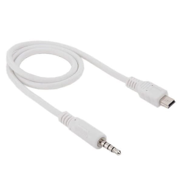 3,5 mm hann til Mini USB hann lyd AUX-kabel, lengde: ca. 50 cm Not Specified