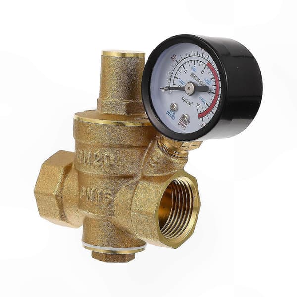 Vattenregulatorventil för solsystem, rund form, 1 stycke Golden 9.00X7.00X4.00CM