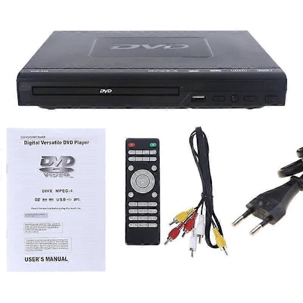 DVD-spelare för TV med HDMI, DVD-spelare som spelar alla regioner, enkel DVD-spelare för äldre, CD-spelare för hemmastereosystem - MXBC