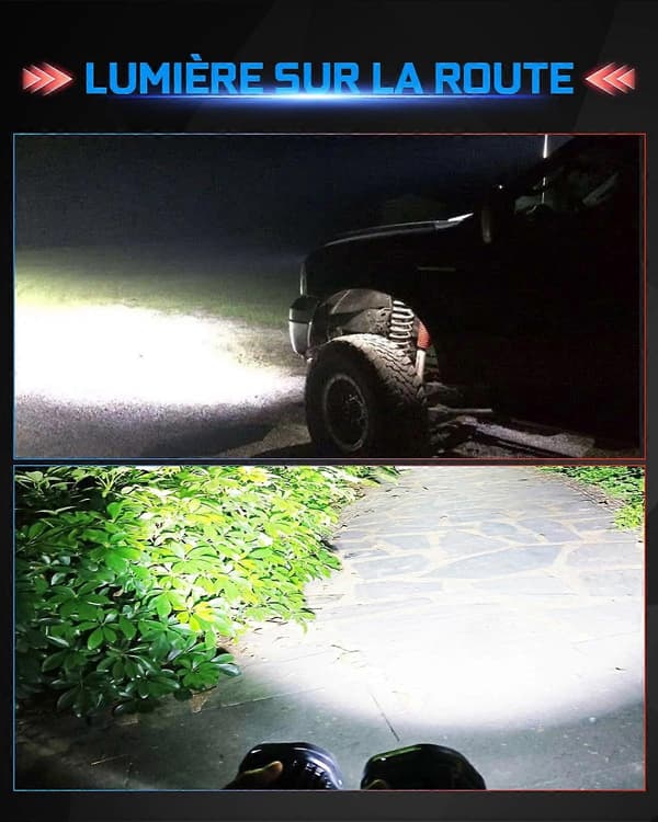 12v 24v Led Arbeidslys, Mini Led Arbeidslys