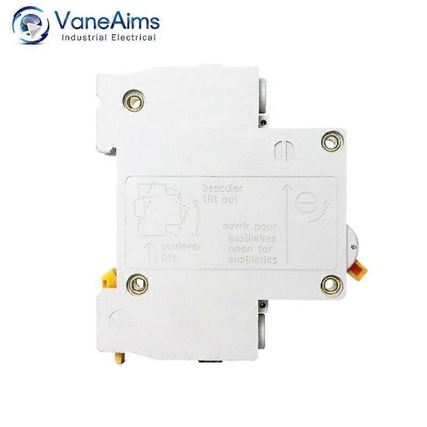 AC 400V 2P PV MCB Solcells Mini Brytare 6A 10A 16A 20A 25A 32A 40A 50A 63A Fotovoltaisk Överbelastningsskydd Luftbrytare 16A 2P