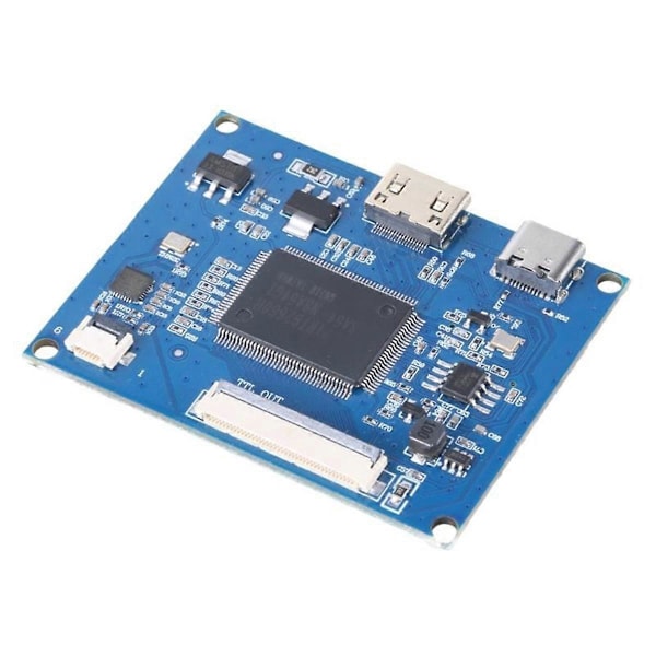 M5TD 40Pin LCD Panel Controller Board Display Screen Driver Board Understøtter GT911/913/928/9110 Chip 800x480 1-Kanal As Shown