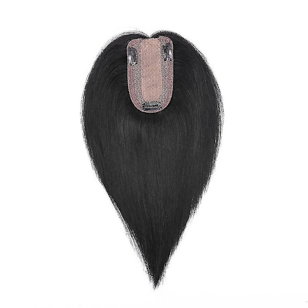 Hårtoppar i äkta hår, rakt hår, clip-in black 18inch