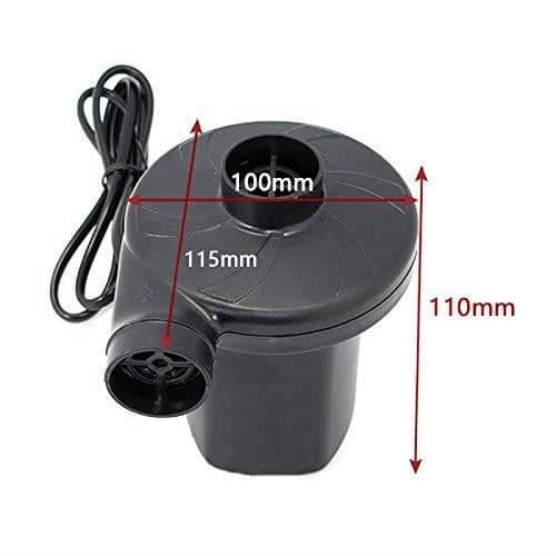 Sähköinen ilmapumppu - MCTECH - Yleismalli - 3 sovitinta - 230V/12V - 150W/75W