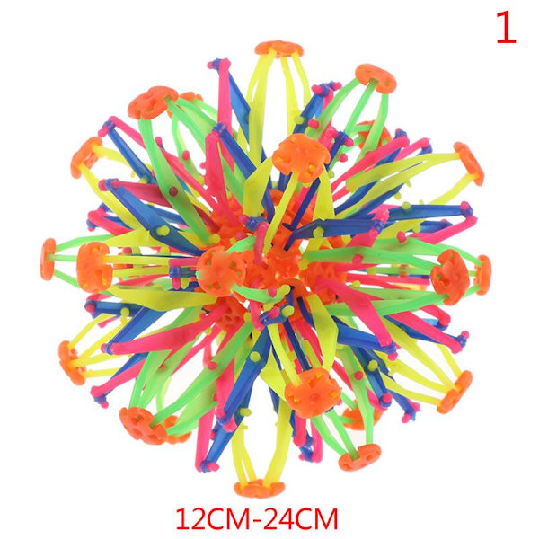 Baby kasteball strekk- og krympeball kule leketøy ekspansjonsball leketøy Medium
