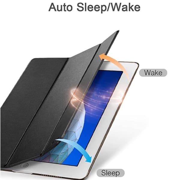 [KK] All models iPad case cover protection tri-fold plastic white - White Vit Ipad Mini 5/4 (2019/2015)