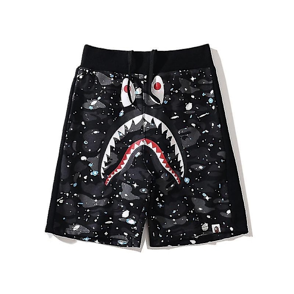 Bape Mænds Shark Shorts Y - Perfekt Sort black 2XL(180-185CM)