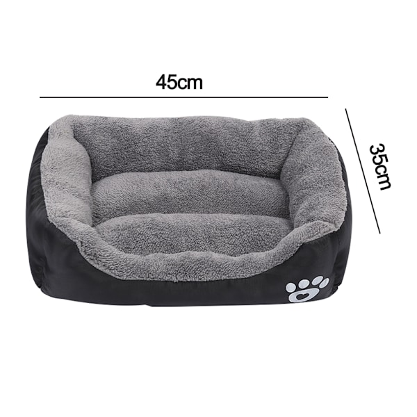Tvättbar husdjursmadrass Bekväm och andningsbar stor hundsäng S: 45cm*35cm