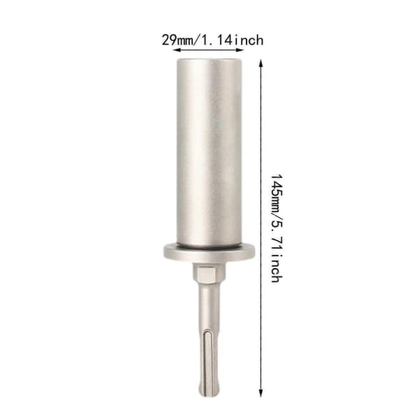 Jordstangdriver til borehammer Professionel 29 mm stålbor