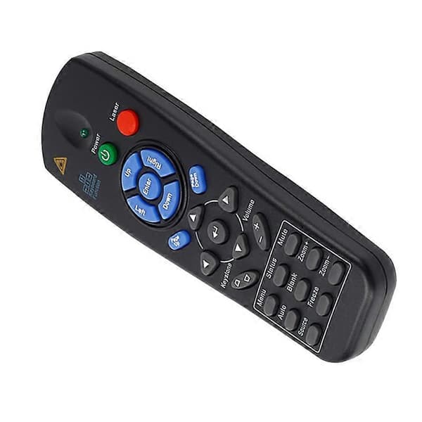 Erstatningsfjernkontroll egnet for Vivitek projektor D-935 VX D825MS D825MX D5000V fjernkontroll black