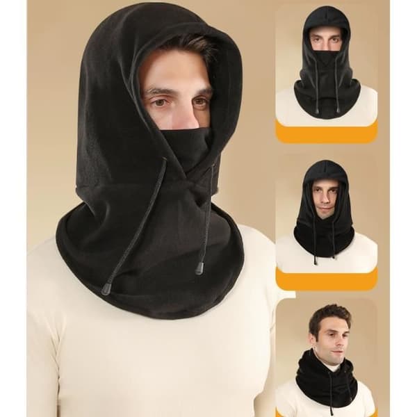 Balaclava - Uspecificeret - Tykt Dobbeltlag - Fleece - Vindtæt - Varm