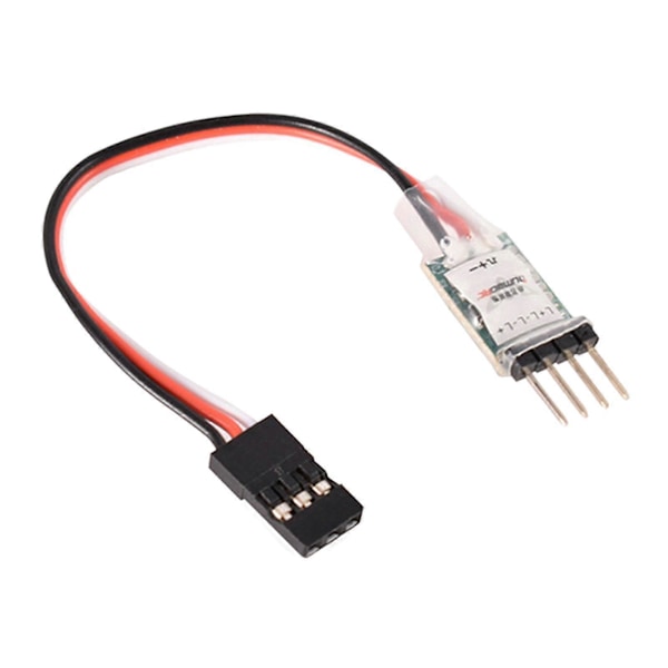 RC LED-valojen ohjain 3CH kytkinjärjestelmämoduuli Johdon kytkin Tarvikkeet RC-auto LED-valot Kytkin Elektroninen kytkinrele RC-autolle JR DuPont head